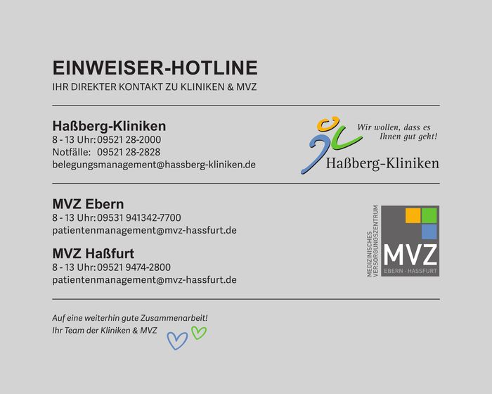 Einweiser-Hotline