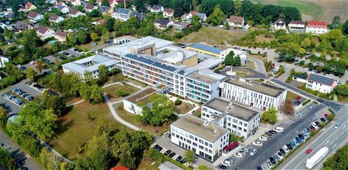 Parkmöglichkeiten am Haus Haßfurt der Haßberg-Kliniken