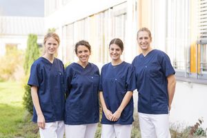 Das Ergotherapeutinnen-Team mit v.l.n.r.