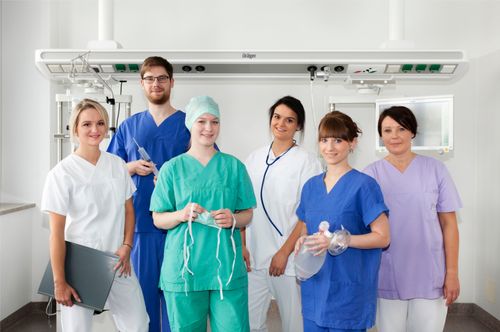 Werbung für die Krankenpflege