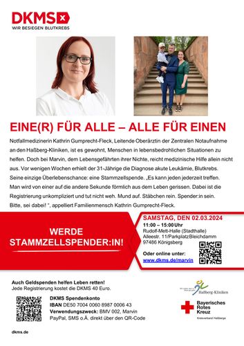 Einzige Überlebenschance: 31-jähriger Familienvater benötigt dringend Stammzellspende