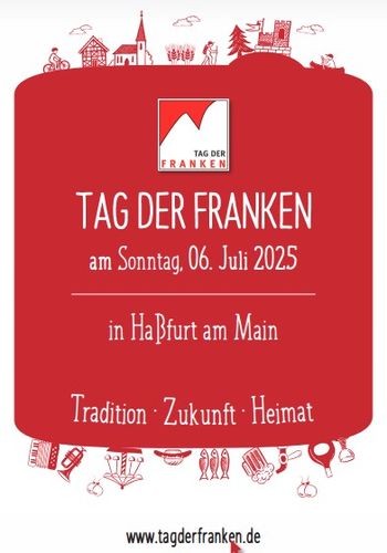 Tag der Franken am 06.07.25 in Haßfurt - Wir sind dabei!