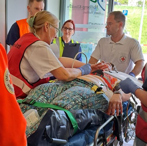 Gut vorbereitet für einen "Massenanfall von Verletzten"