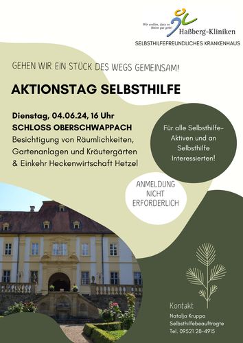 Wir gehen ein Stück des Weges gemeinsam - Aktionstag um das Schloss Oberschwappach